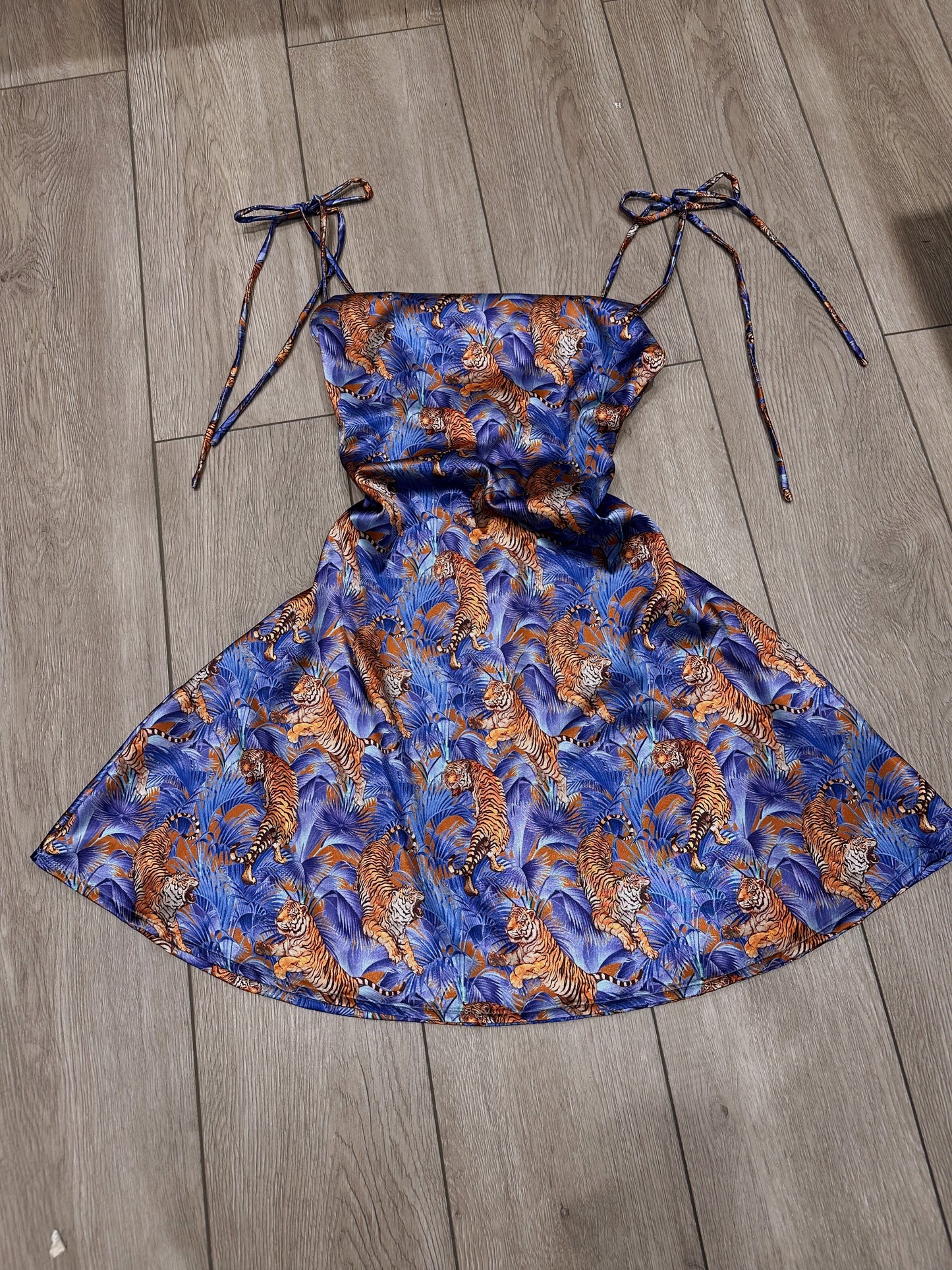 Tiger mini dress - UK10 - riabelle.bespoke