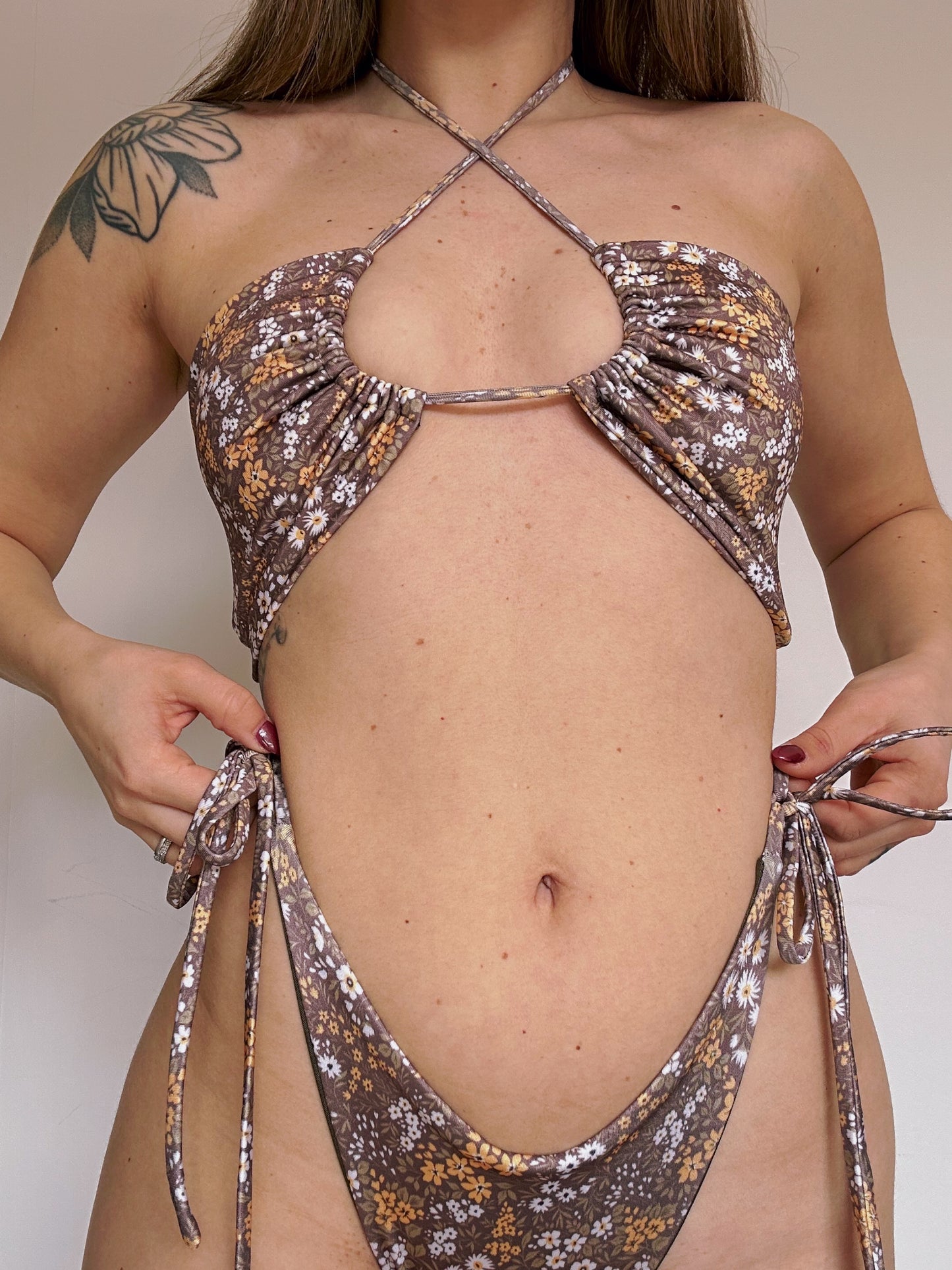 Ditsy minimal bottoms