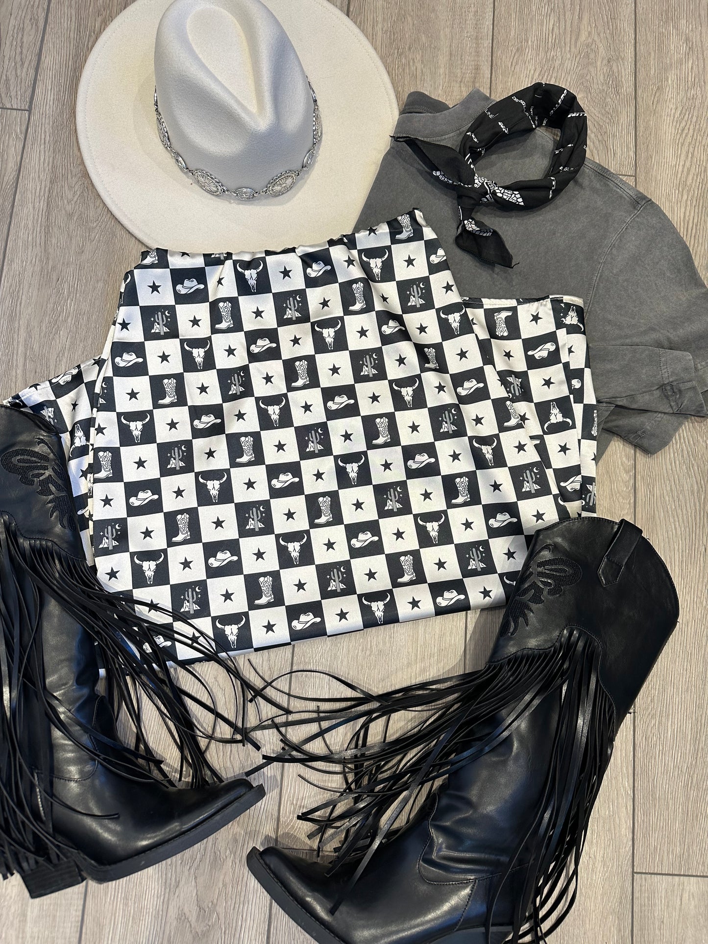 Wrangler satin midi skirt - riabelle.bespoke