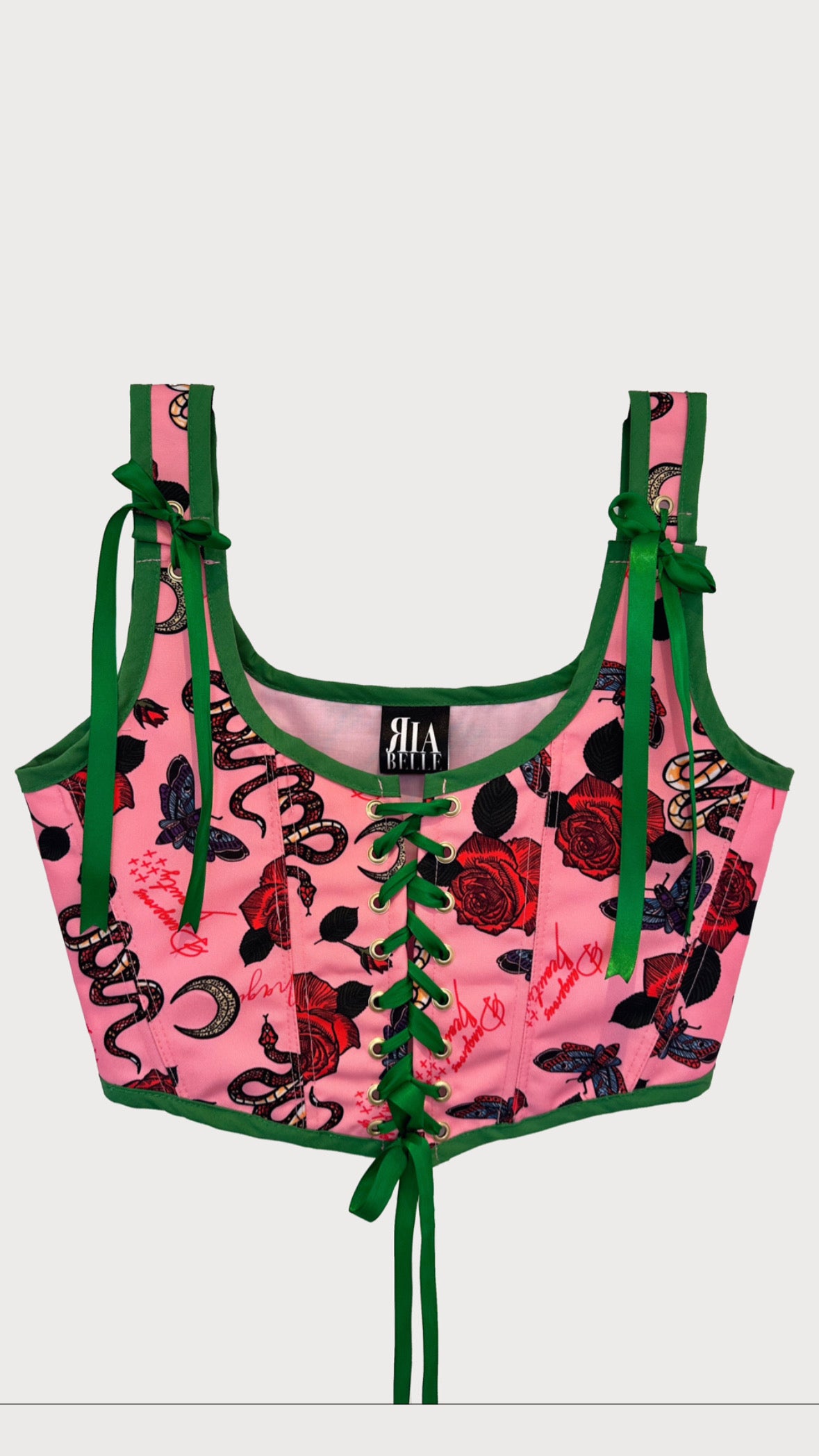 Cobra corset top - UK8 - riabelle.bespoke