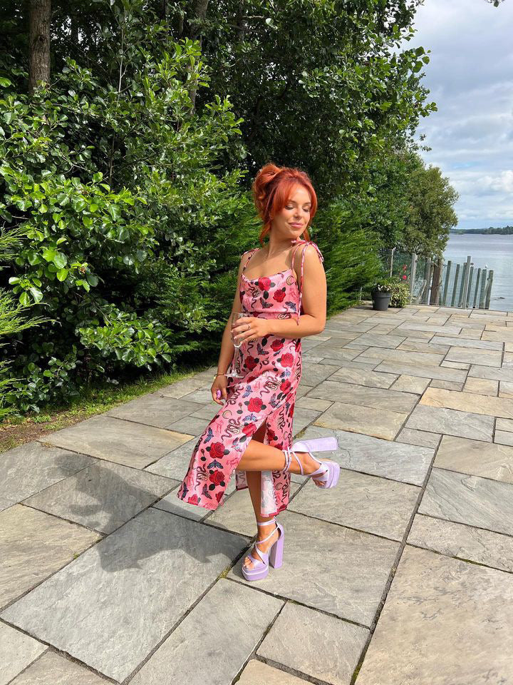 Cobra midi dress - riabelle.bespoke