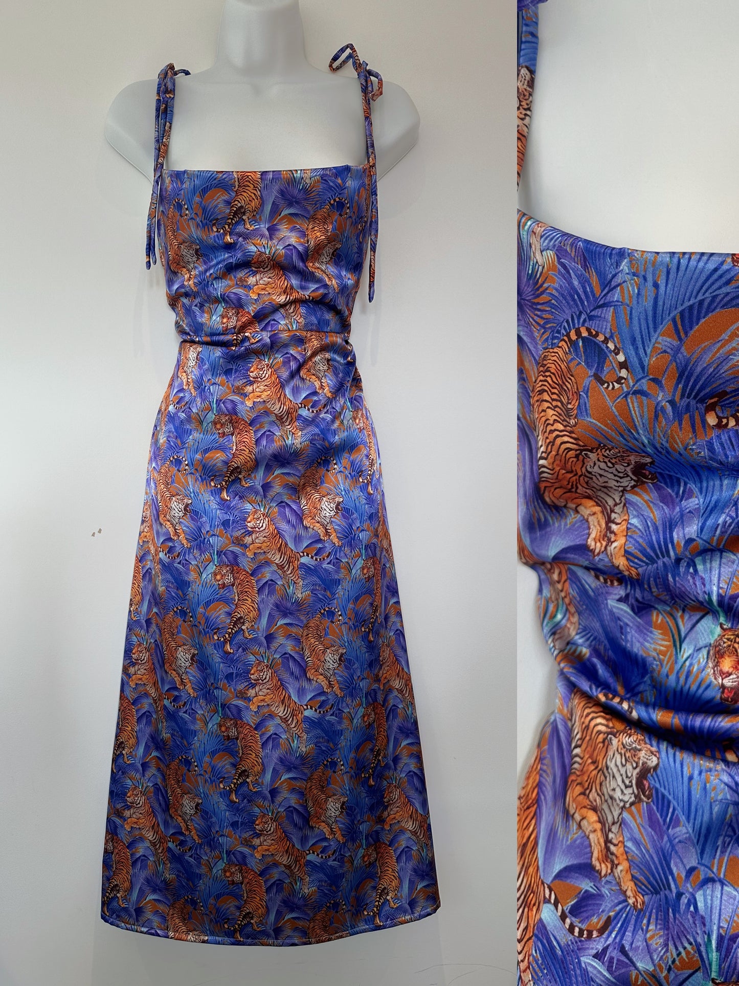Tiger midi dress - riabelle.bespoke