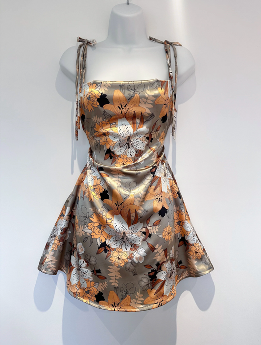Flora mini dress - UK8 - riabelle.bespoke